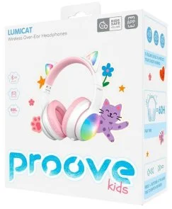 Фото: Навушники Proove Kids LumiCat APP White/Pink (HPLC0001AP25) № 10 | KTC