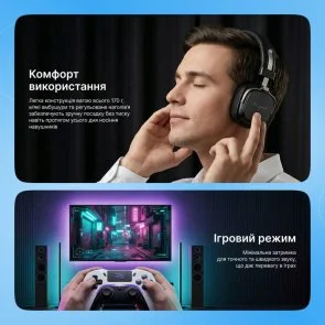 Фото: Навушники Proove 70s Legend APP Black/Silver (HP70L001AP28) № 11 | KTC
