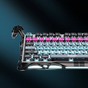 Клавіатура Gravastar Mercury V75 Pro 80key GravaStar x Gateron Magnetic Jade Gaming USB Cyberpunk