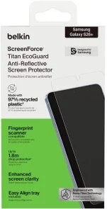 Фото: Захисне скло Belkin for Samsung Galaxy S26+ - Titan EcoGuard (OVB079HQ) № 3 | KTC