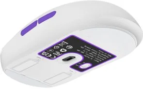 Фото: Миша Proove RC Raider 8K WL/BT/USB White/Purple (WMRR00122017) № 6 | KTC