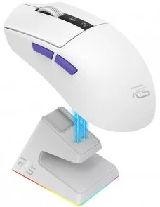Фото: Миша Proove Jester 8K with Charging Dock Wireless White/Purple (WMJSCD022017) № 2 | KTC