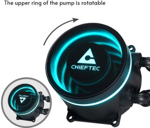 Система рідинного охолодження Chieftec Iceberg 360 ARGB (CLC-360-RGB)