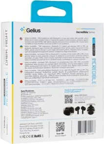 Фото: Навушники Gelius Incredible Dark Night (GP-TWS033_Dark Night) № 9 | KTC
