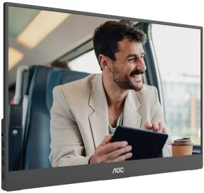Фото: Монітор AOC 16T20E2 Black - 15.6" IPS / 1920×1080 / 60 Гц № 3 | KTC
