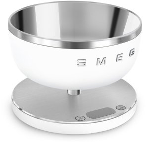 Ваги кухонні Smeg Collezione Aesthetic Matt White (KSC01WHMWW)
