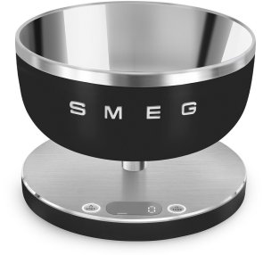 Ваги кухонні Smeg Collezione Aesthetic Matt Black (KSC01BLMWW)