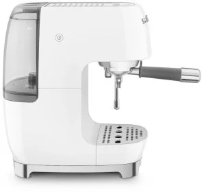 Фото: Ріжкова кавоварка Smeg Style Aesthetic White Glossy Finishing (ECF03WHEU) № 6 | KTC