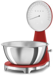 Ваги кухонні Smeg Style Aesthetic Glossy Red (KSF01RDWW)