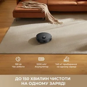 Фото: Робот-пилосос Dreame Bot F20 Plus Black (RLF41GD-Bl) № 15 | KTC
