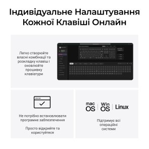 Клавіатура Keychron V6 Ultra Keychron Red Switch RGB Black (V6U-D1-UA)