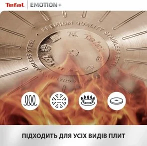 Фото: Сковорода Tefal Emotion+ 25cm (E3383855) № 6 | KTC
