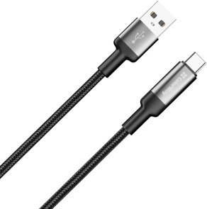 Кабель ColorWay CBUC096 66W AM / Type-C 1m Black (CW-CBUC096-BK)