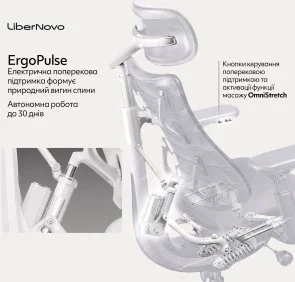 Фото: Крісло LiberNovo Omni Space Gray (CP-GW-0000015-00-00) № 14 | KTC
