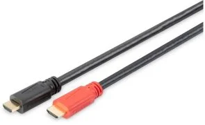 Фото: Кабель Digitus w/Amplifier HDMI / HDMI 20m Black (AK-330105-200-S) № 2 | KTC