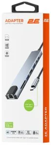 Фото: USB-хаб 2E W2681 8in1 Grey (2E-W2681) № 9 | KTC