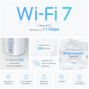 Wi-Fi система TP-Link Deco BE65 (Deco BE65(2-pack))
