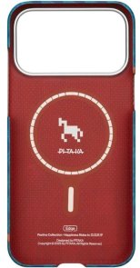 Чохол Pitaka for Apple iPhone 17 Pro Max - Edge Ultra-Slim Happiness Rides Indigo (HR1702PM)