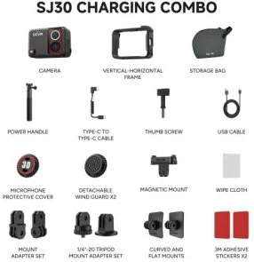 Фото: Екшн-камера SJCAM SJ30 Charging Combo (6972476165689) № 8 | KTC