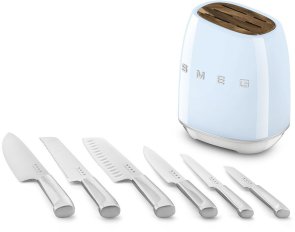 Набір ножів Smeg Retro Style Pastel Blue (KBSF02PB)