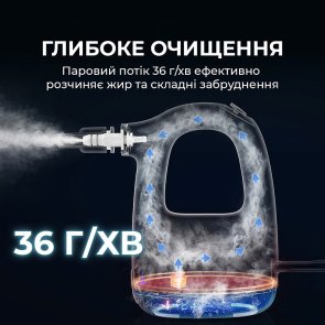Пароочисник DEERMA Handheld Steam Cleaner (DEM-ZQ01)