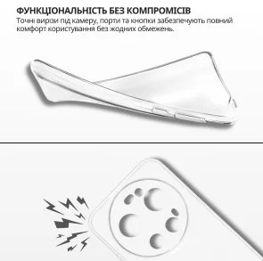 Фото: Чохол BeCover for Xiaomi 17 Ultra - Transparancy (715695) № 6 | KTC
