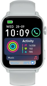Смарт годинник Blackview R30 Max Silver (6931548323167)