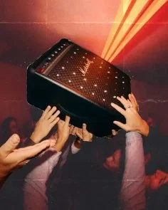 Фото: Акустика для вечірок Marshall Bromley 450 Black and Brass (1008199) № 10 | KTC