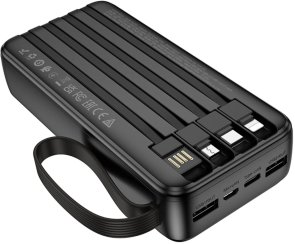Батарея універсальна BOROFONE BJ76A Smart 20000mAh Black (6941991120053)
