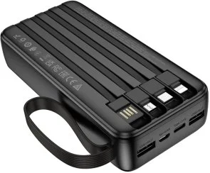 Фото: Батарея універсальна BOROFONE BJ76A Smart 20000mAh Black (6941991120053) № 3 | KTC