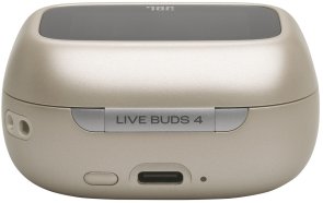 Гарнітура вакуумна JBL Live Buds 4 TWS, Sand