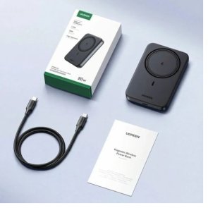 Батарея універсальна UGREEN Magnetic Wireless PB561 10000mAh 20W Black (25919)