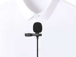 Провідний петличний мікрофон Sandberg Streamer USB Clip, Black