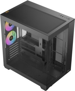 Корпус Ocypus Delta C74 ARGB Black with window (DELTA-C74-BKD200XX-GL)