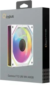 Фото: Кулер Ocypus Gamma F12 UNI ARGB White (GAMMA-F12-WH1AM00U-GL) № 8 | KTC