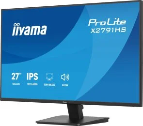Фото: Монітор iiyama ProLite X2791HS-B1 Black - 27" IPS / 1920×1080 / 120 Гц / Adaptive Sync № 3 | KTC