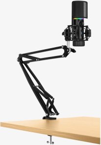 Мікрофон Streamplify MIC-48-RGB-MA Black (SPMC-MZ1C227.11)