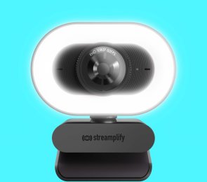 Веб-камера Streamplify CAM PLUS-FHD-2M60-LIGHT, Black