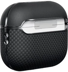 Фото: Чохол Pitaka for Airpods Pro 2Gen - Aramid Fiber Magnetic Plain Black/Grey (APM2401) № 3 | KTC