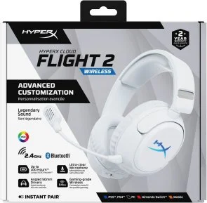 Фото: Гарнітура HyperX Cloud Flight 2 White (B5VC5AA) № 11 | KTC