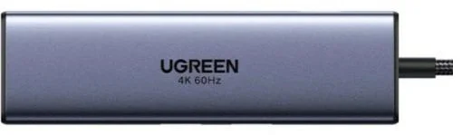 Фото: USB-хаб UGREEN CM512 6in1 Gray (75643) № 2 | KTC