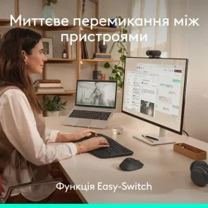 Фото: Миша Logitech Signature Comfort Plus M850 L Wireless Graphite (910-007715) № 7 | KTC