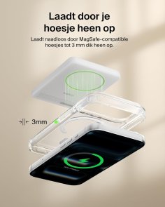 Батарея універсальна Belkin BoostCharge Slim 5000mAh 20W Qi2 15W with Kickstand White (BPD011HQWH)