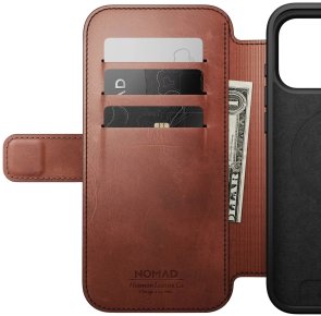Чохол Nomad for Apple iPhone 17 Pro - Modern Leather Folio Horween Olde Dublin (NM014094858)