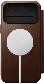Фото: Чохол Nomad for Apple iPhone 17 Pro - Modern Leather Folio Brown (NM014186858) № 3 | KTC