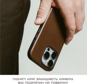 Чохол Nomad for Apple iPhone 16 Pro - Modern Leather Brown (NM01696285)