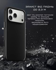 Чохол Nomad for Apple iPhone 17 Pro Max - Modern Black (NM011987858)