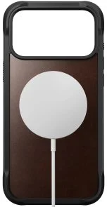 Фото: Чохол Nomad for Apple iPhone 17 Pro Max - Rugged Leather Horween Rustic Brown (NM011796858) № 2 | KTC