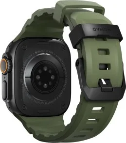 Фото: Ремінець Nomad for Apple Watch 46mm/49mm - Rocky Point Band Black Titanium Hardware Forest (NM014797858) № 3 | KTC