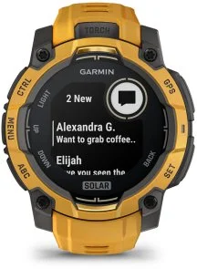 Фото: Смарт годинник Garmin Instinct 3 - 45mm Solar Sunburst with Sunburst/Gray Band (010-02934-02) № 3 | KTC